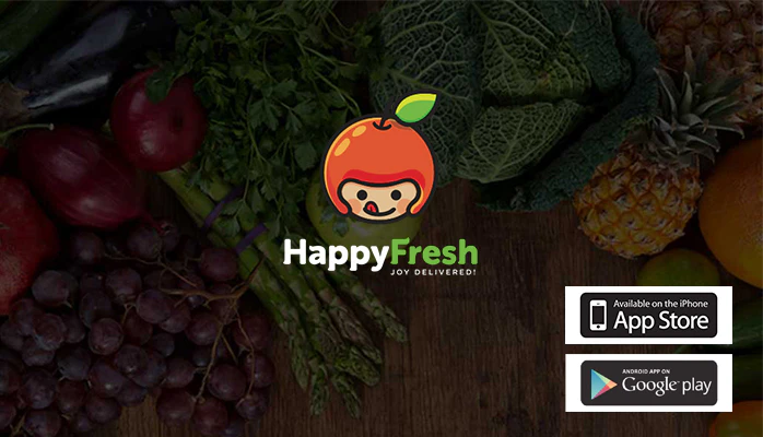ช่องทางติดต่อ Happy Fresh
