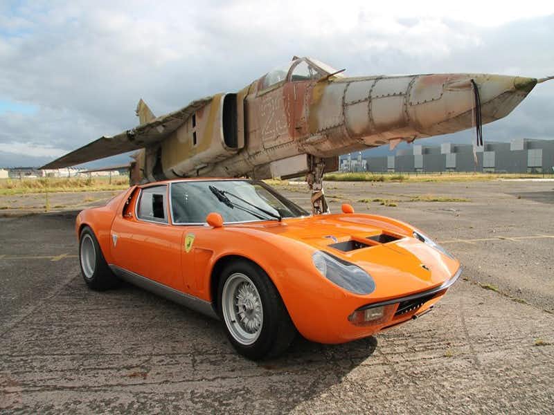 ถังน้ำมัน Lamborghini Miura