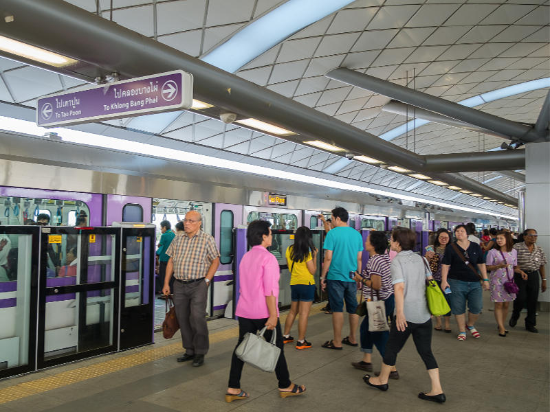 รถไฟฟ้าสายสีม่วง