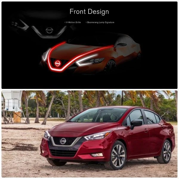 All NEW Nissan ALMERA - Front Design