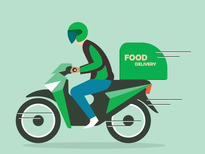 ไรเดอร์ grab food