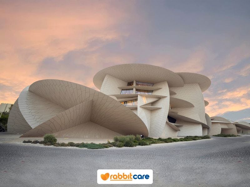 เข้าชมพิพิธภัณฑ์แห่งชาติกาตาร์ (National Museum of Qatar) จุดท่องเที่ยวในประเทศกาตาร์
