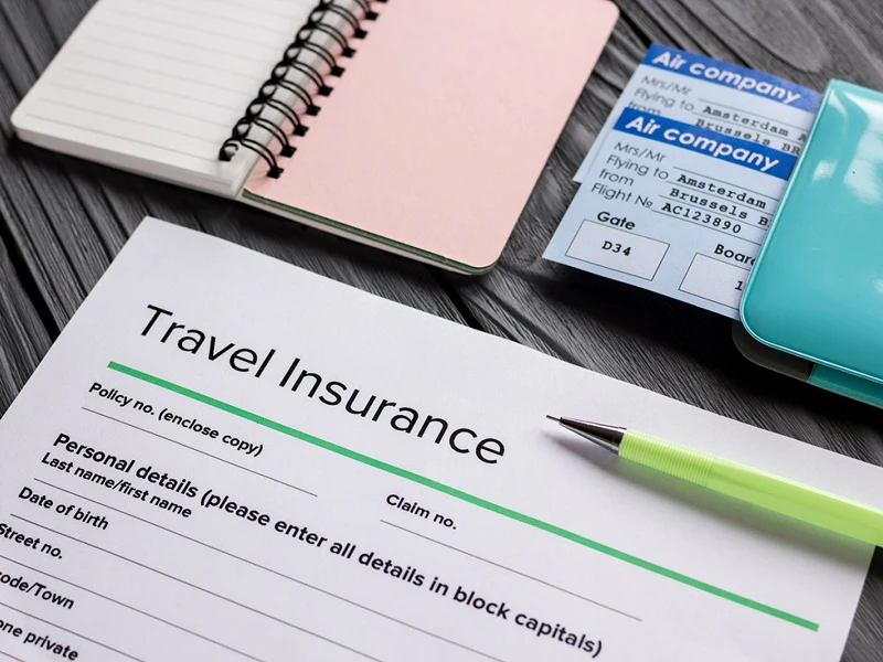 Purchase travel insurance to travel with peace of mind