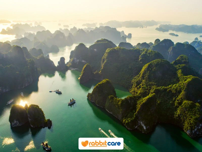 ที่เที่ยวเวียดนาม กรุงฮานอย อ่าวฮาลอง (Ha Long Bay)