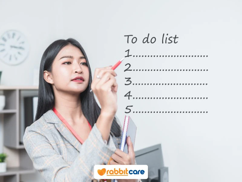 สุขภาพจิตดี ทำ to do list