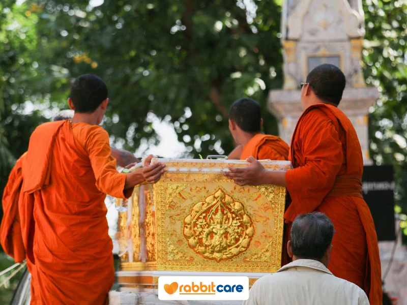 ทำบุญโลงศพ ที่วัด