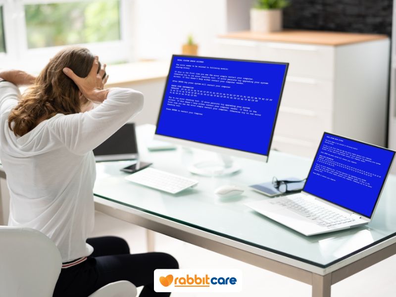 เจอจอฟ้าอย่าตกใจ! รวมวิธีแก้ปัญาที่ใครก็ทำได้ | แรบบิท แคร์