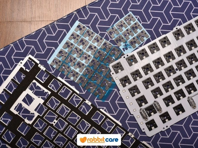 เพลทและแผงวงจร Custom Keyboard