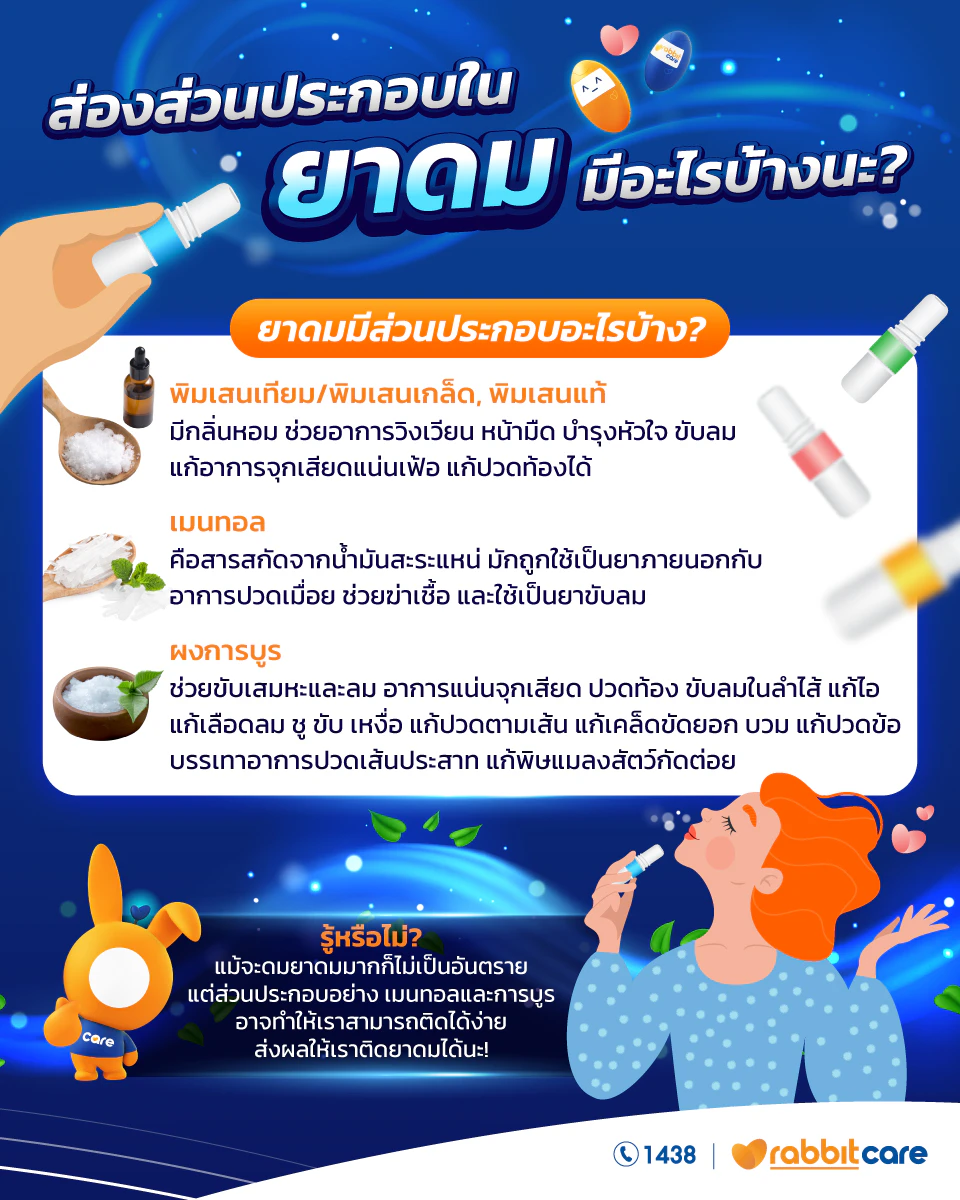 ยาดม แก้ภูมิแพ้