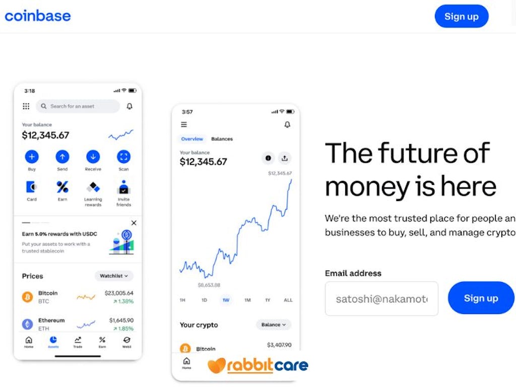 sàn giao dịch Coinbase