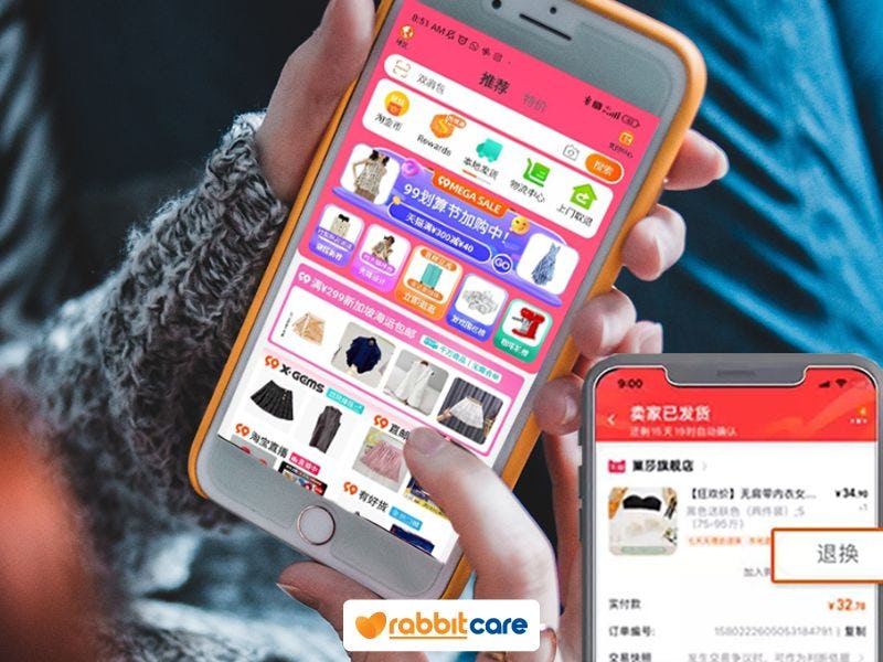 Các app mua sắm trung quốc - Taobao