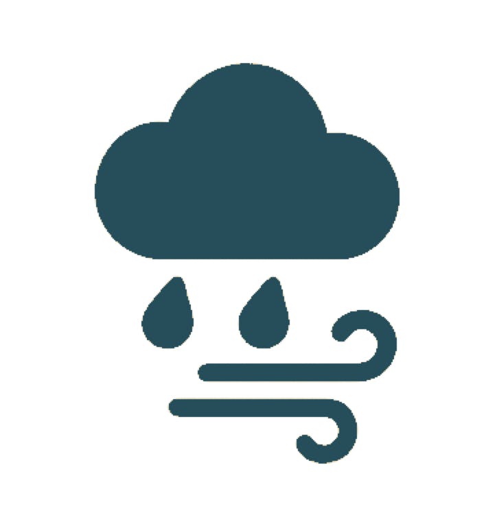 ฝนที่ตก ถนนลื่น